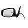 K-Source Exterior Mirror Electric Rectangular Black Single - 68618N
