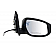 K-Source Exterior Mirror Electric Rectangular Black Single - 68619N