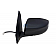 K-Source Exterior Mirror Electric Rectangular Black Single - 68620N