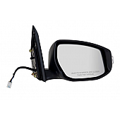 K-Source Exterior Mirror Electric Rectangular Black Single - 68621N