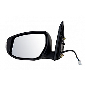 K-Source Exterior Mirror Electric Rectangular Black Single - 68622N