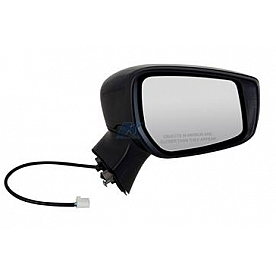 K-Source Exterior Mirror Electric Rectangular Black Single - 68631N
