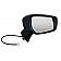 K-Source Exterior Mirror Electric Rectangular Black Single - 68631N