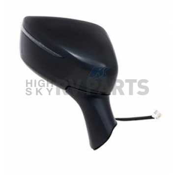 K-Source Exterior Mirror Electric Rectangular Black Single - 68633N-1