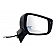 K-Source Exterior Mirror Electric Rectangular Black Single - 68633N