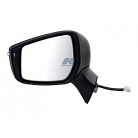 K-Source Exterior Mirror Electric Rectangular Black Single - 68634N