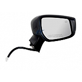 K-Source Exterior Mirror Electric Rectangular Black Single - 68635N