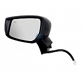 K-Source Exterior Mirror Electric Rectangular Black Single - 68636N