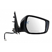 K-Source Exterior Mirror Electric Rectangular Black Single - 68639N