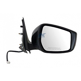 K-Source Exterior Mirror Electric Rectangular Black Single - 68639N