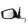 K-Source Exterior Mirror Electric Rectangular Black Single - 68640N