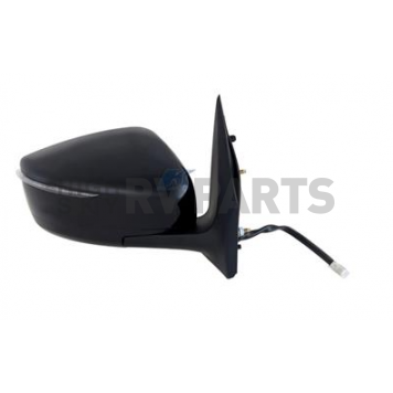 K-Source Exterior Mirror Electric Rectangular Black Single - 68641N-1