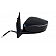 K-Source Exterior Mirror Electric Rectangular Black Single - 68642N