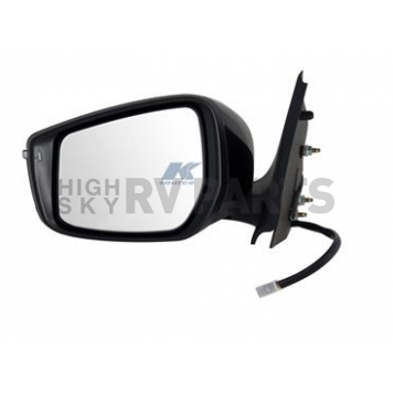 K-Source Exterior Mirror Electric Rectangular Black Single - 68642N