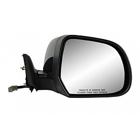 K-Source Exterior Mirror Electric Rectangular Black Single - 68643N