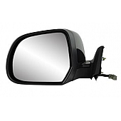 K-Source Exterior Mirror Electric Rectangular Black Single - 68644N