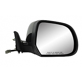 K-Source Exterior Mirror Electric Rectangular Black Single - 68645N