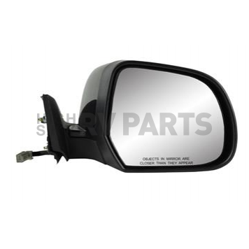 K-Source Exterior Mirror Electric Rectangular Black Single - 68645N