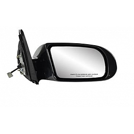 K-Source Exterior Mirror Electric Rectangular Black Single - 68647N
