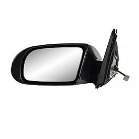 K-Source Exterior Mirror Electric Rectangular Black Single - 68648N