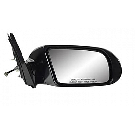 K-Source Exterior Mirror Electric Rectangular Black Single - 68649N