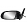 K-Source Exterior Mirror Electric Rectangular Black Single - 68650N