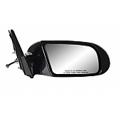 K-Source Exterior Mirror Electric Rectangular Black Single - 68653N