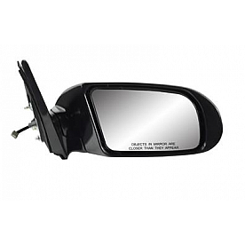 K-Source Exterior Mirror Electric Rectangular Black Single - 68653N