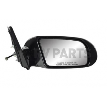 K-Source Exterior Mirror Electric Rectangular Black Single - 68653N