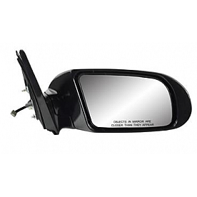K-Source Exterior Mirror Electric Rectangular Black Single - 68655N