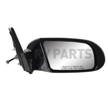K-Source Exterior Mirror Electric Rectangular Black Single - 68655N