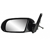 K-Source Exterior Mirror Electric Rectangular Black Single - 68656N