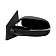 K-Source Exterior Mirror Electric Rectangular Black Single - 75568K