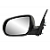 K-Source Exterior Mirror Electric Rectangular Black Single - 75568K
