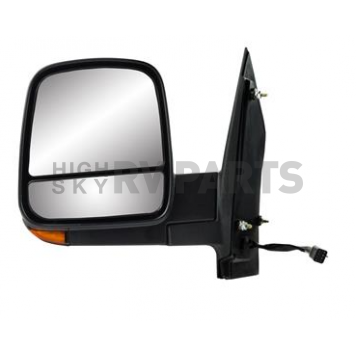 K-Source Exterior Mirror Manual OEM Black Single - 62168G