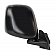 K-Source Exterior Mirror Manual Rectangular Black Single - 68109N