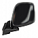 K-Source Exterior Mirror Manual Rectangular Black Single - 68110N