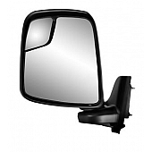 K-Source Exterior Mirror Manual Rectangular Black Single - 68110N