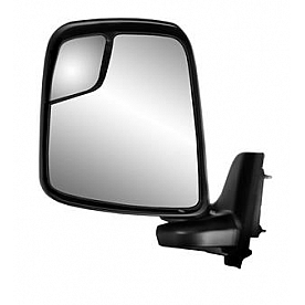 K-Source Exterior Mirror Manual Rectangular Black Single - 68110N