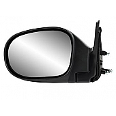 K-Source Exterior Mirror Manual Rectangular Black Single - 68126N