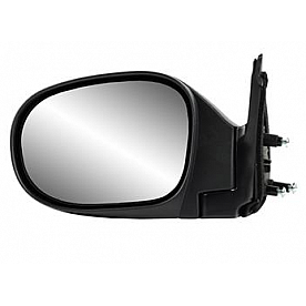 K-Source Exterior Mirror Manual Rectangular Black Single - 68126N