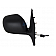 K-Source Exterior Mirror Manual Rectangular Black Single - 68637N