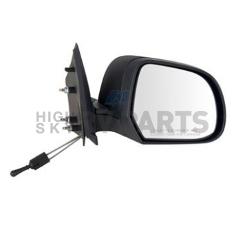 K-Source Exterior Mirror Manual Rectangular Black Single - 68637N