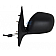 K-Source Exterior Mirror Manual Rectangular Black Single - 68638N