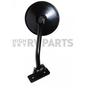 Rampage Exterior Mirror Manual Round Black Set Of 2 - 7619