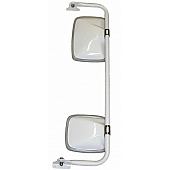 Velvac Exterior Mirror Manual White - 712633