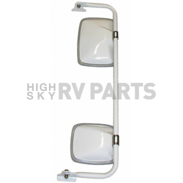 Velvac Exterior Mirror Manual White - 712633