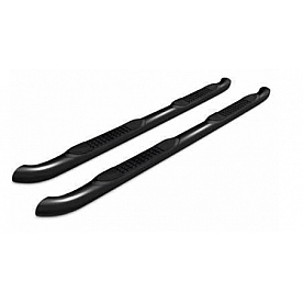 Black Horse Offroad Nerf Bar 3 Inch Steel Round - 9BFR200A
