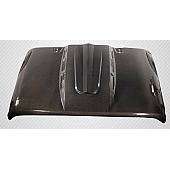 Carbon Creations Hood - Avenger Black Carbon Fiber - 115894