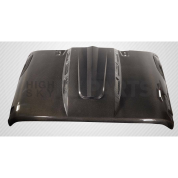 Carbon Creations Hood - Avenger Black Carbon Fiber - 115894